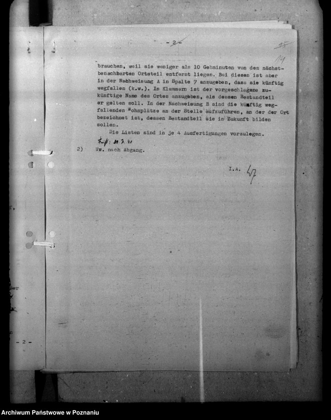 Obraz 18 z jednostki "Ortsnamenänderung Kreis Kolmar - Chodzież"