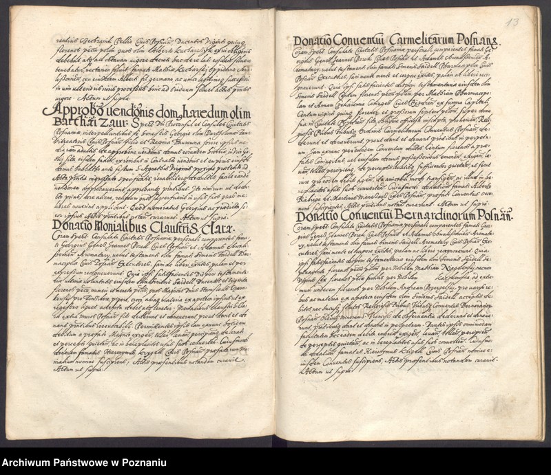 Obraz 17 z jednostki "Acta consulatus Posnaniensis."