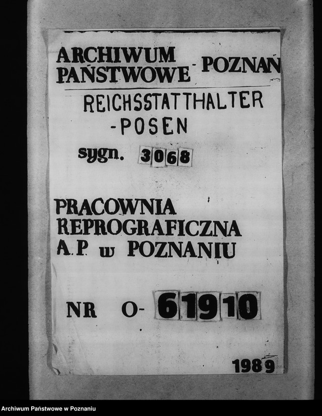 Obraz 1 z jednostki "Schloss Posen - przebudowa"