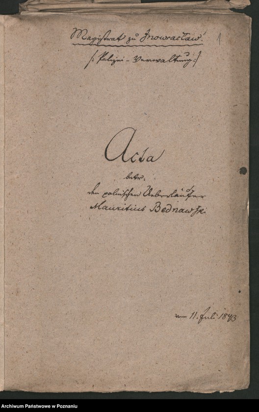 Obraz 4 z jednostki "A. betr. den polnischen Überläufer Pharmazeuten Mauritius Bednawski"