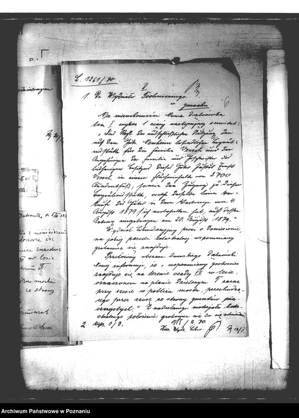 Obraz 10 z jednostki "Przewłaszczenie majątku Dąbrówka Nowa powiatu bydgoski"