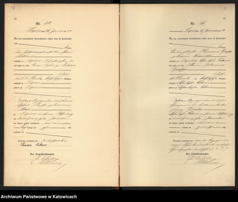 image.from.unit.number "Księga zgonów nr 1-448"