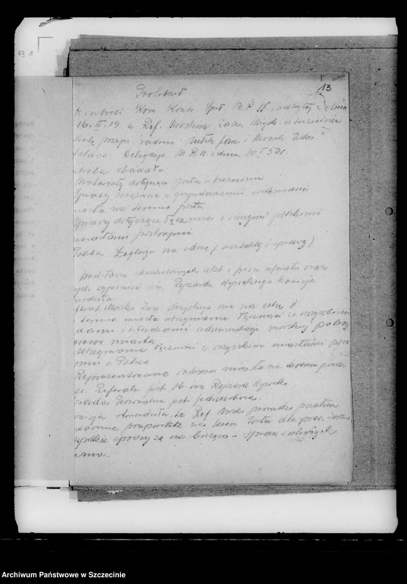 Obraz 10 z jednostki "Plany pracy i sprawozdania Referatu Morskiego"