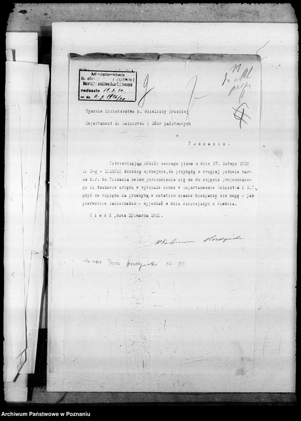 Obraz 16 z jednostki "Sprawy osobowe Pertraktacje z petentami"