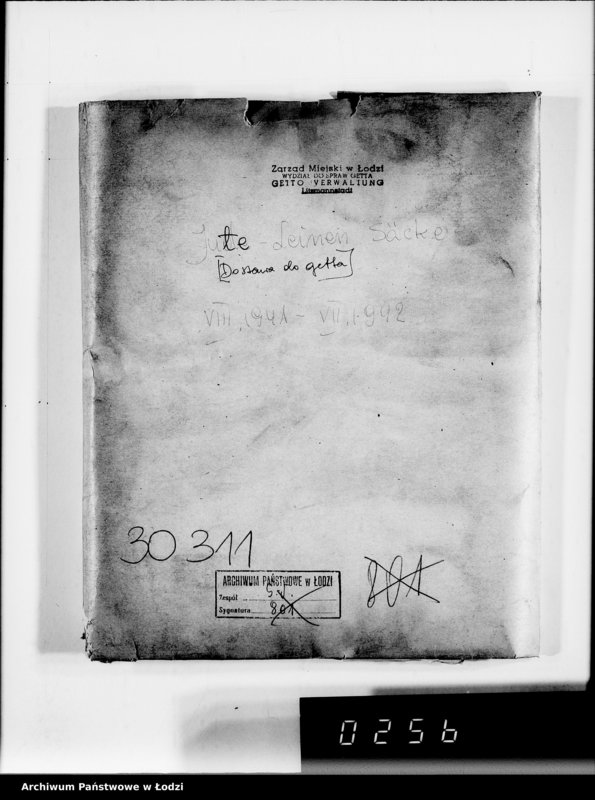 Obraz 4 z jednostki "Jute-Leinen Säcke [Dostawa do Getta]"