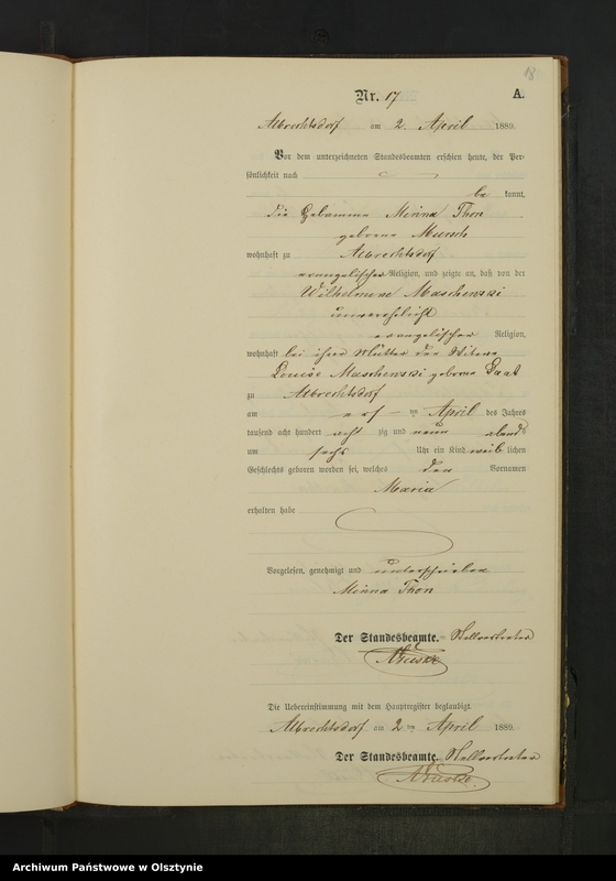 image.from.unit.number "Geburts-Neben-Register Nr 1 - 45"