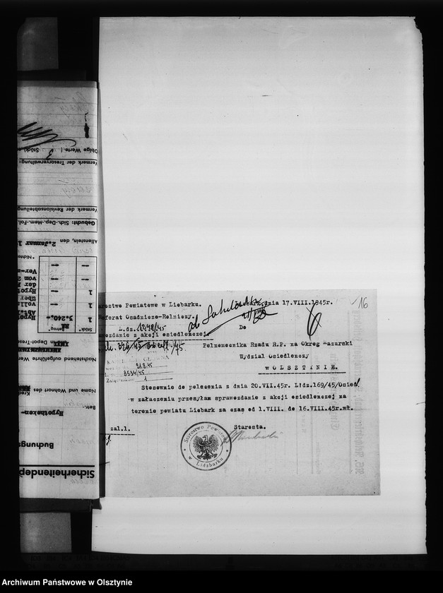 image.from.unit.number "Sprawozdania i formularze statystyczne z akcji osiedleńczej"