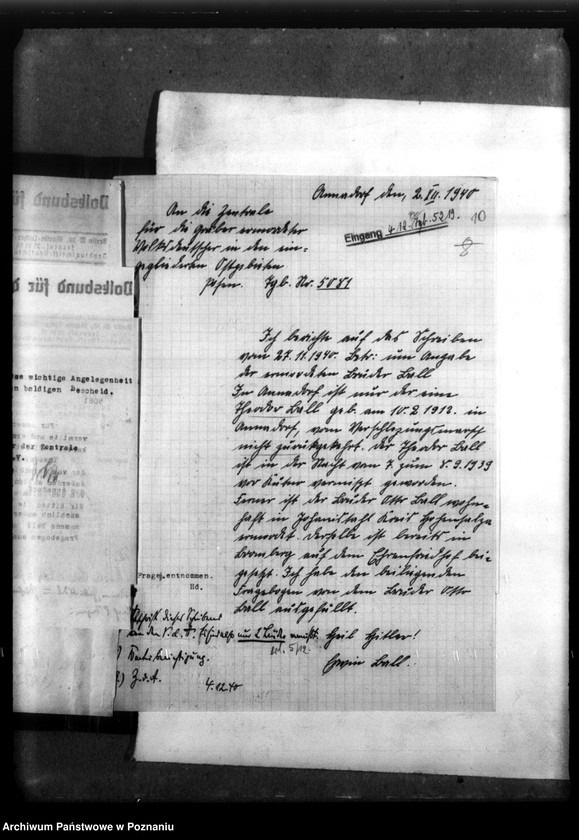 Obraz 14 z jednostki "Otto und Theodor Ball aus Aunadorf, Kreis Schubin (Szubin)"