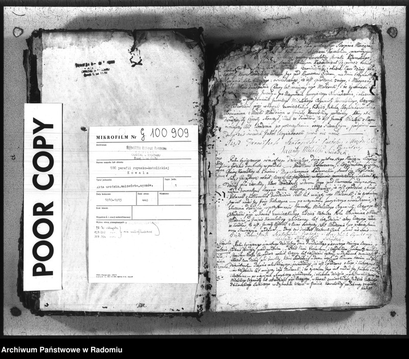 image.from.unit.number "Duplikat parafij Kowala Stępocina z r.1810 - 1813"