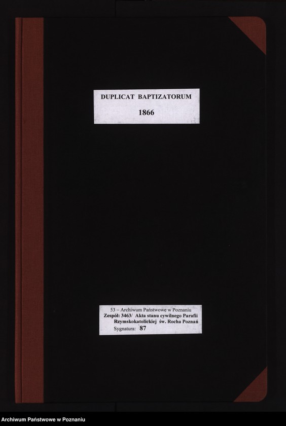 Obraz 2 z jednostki "Duplicat baptisatorum"