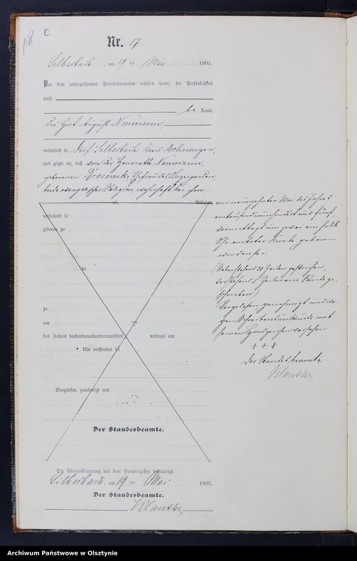 image.from.unit.number "Sterbe-Neben-Register Nr 1 - 40"