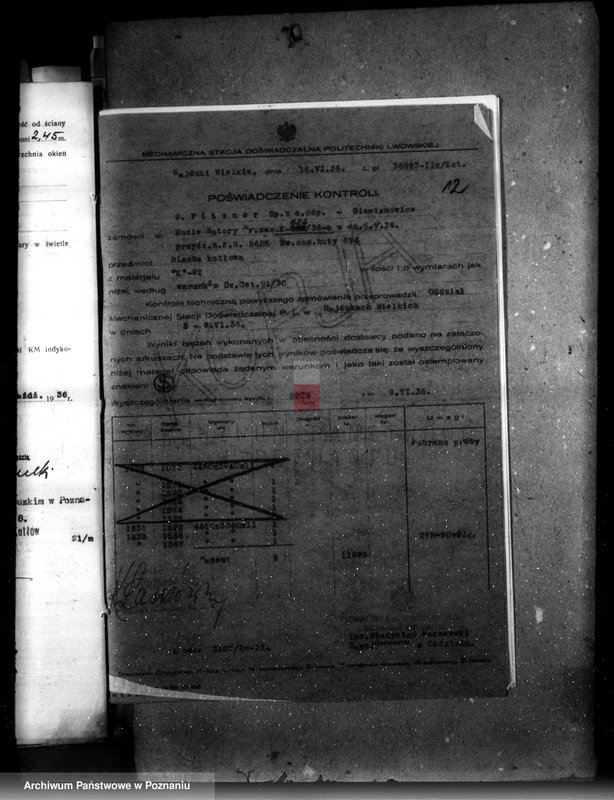 Obraz 16 z jednostki "Stomil Spółka Akcyjna Fabryka opon i dętek Poznań nr woj. 6763"