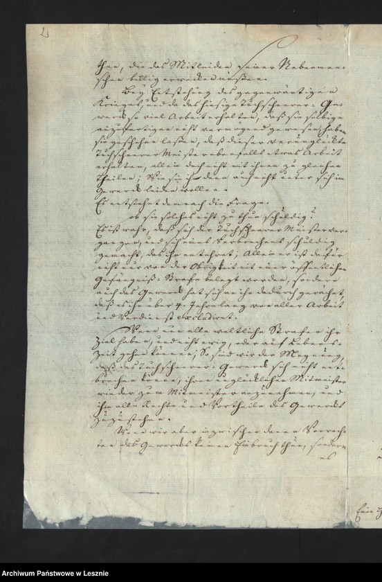 Obraz 4 z jednostki "[Requisition des Magistrats zu Potsdam betr. Wiederaufnahme eines Tuchscherermeisters in einem Tuchscherergwerk]"