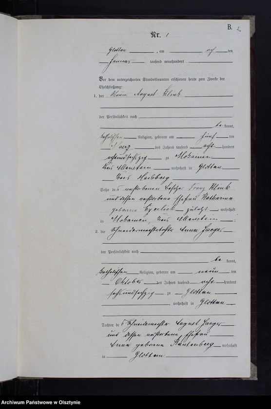 image.from.unit.number "Heiraths-Neben-Register Nr 1 - 14"