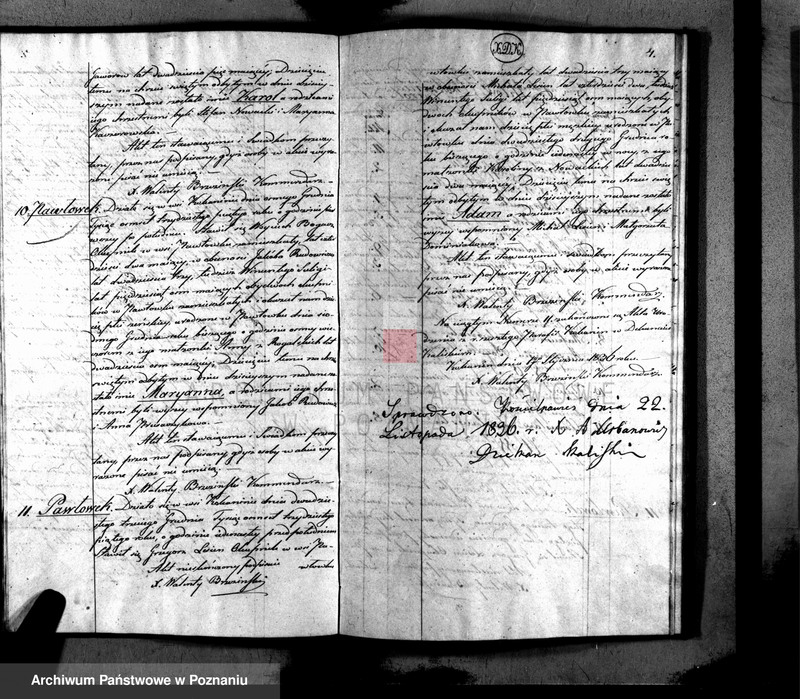 image.from.unit.number "Duplikat do zapisywania akt urodzenia, małżeństw i zejścia"