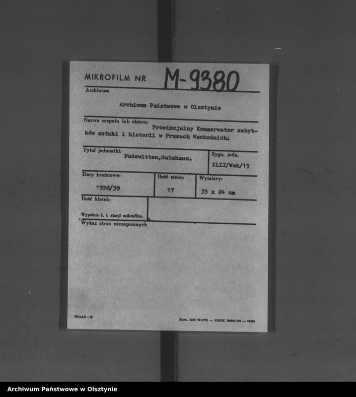 image.from.unit.number "Podewitten, Gutshaus"