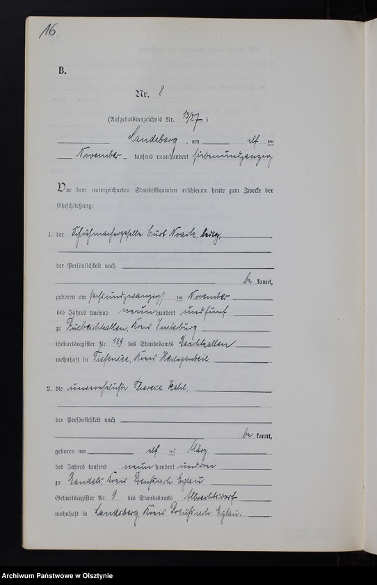image.from.unit.number "Heiraths-Neben-Register Nr 1 - 9 [ Księga małżeństw- wtóropis ]"