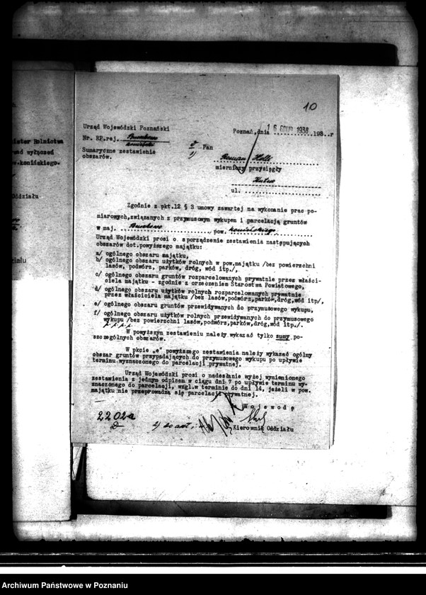 image.from.unit.number "Postępowanie techniczne przy parcelacji majątku Buszkowo powiatu konińskiego"