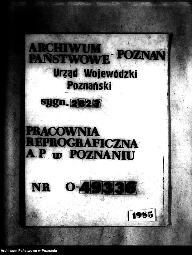 Obraz 1 z jednostki "Operat szacunkowy majątku Biernacice powiatu tureckiego"