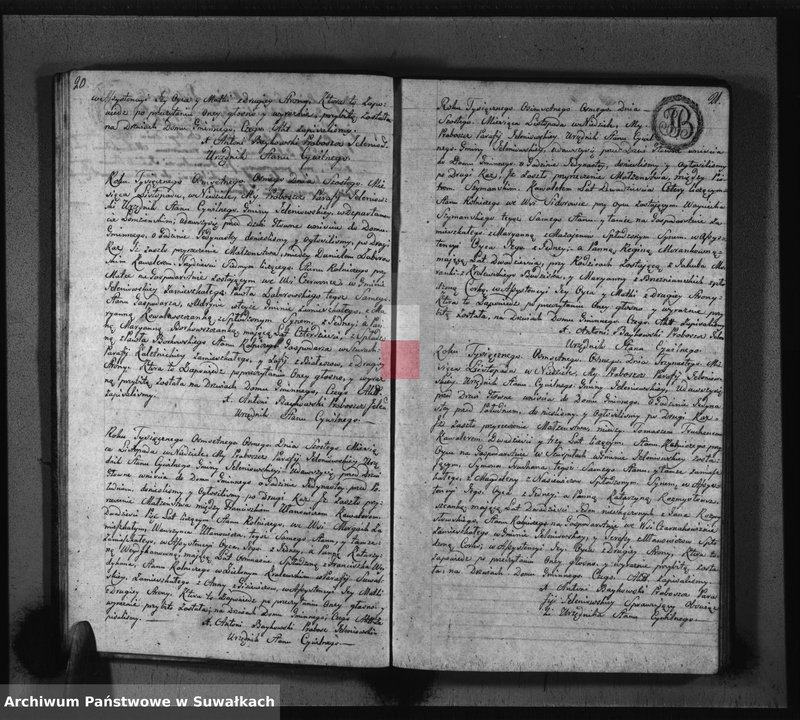 image.from.unit.number "Akta Małżeństwa Gminy Jeleniewskiey Roku 1808"