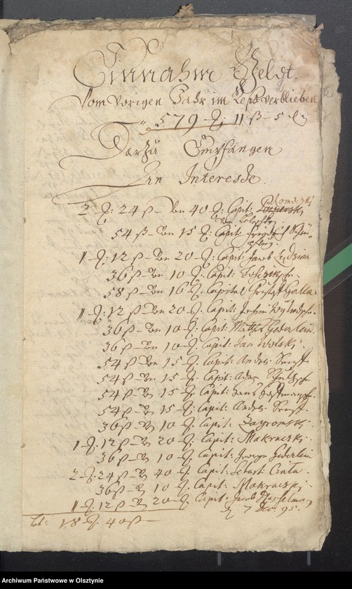 image.from.unit.number "Passenheimsche Hospital-Rechnung"