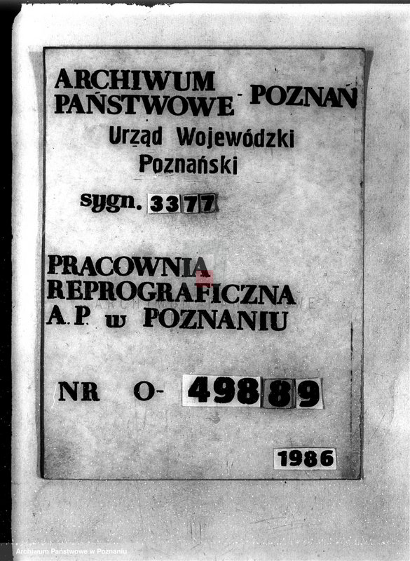 Obraz 1 z jednostki "Sprawa wyłączenia obszarów leśnych z majątku Bogusławice powiatu kolskiego"