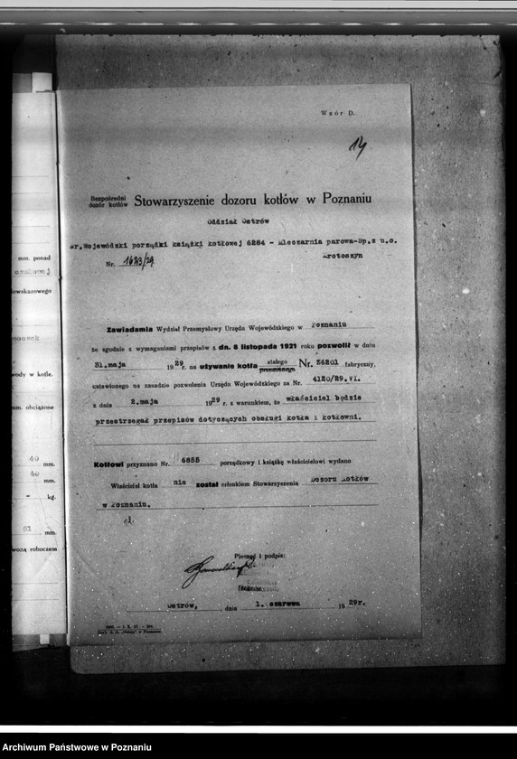 image.from.unit.number "Krotoszyńska Mleczarnia w Krotoszynie nr woj. 6284"