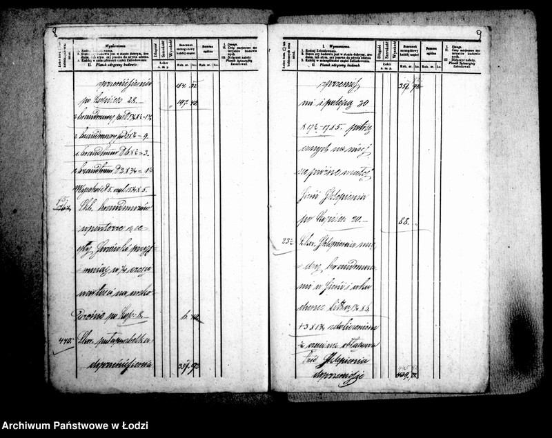 Obraz 9 z jednostki "[Ubezpieczenia - szacunki szczegółowe zabudowań na obszarze Łodzi]"