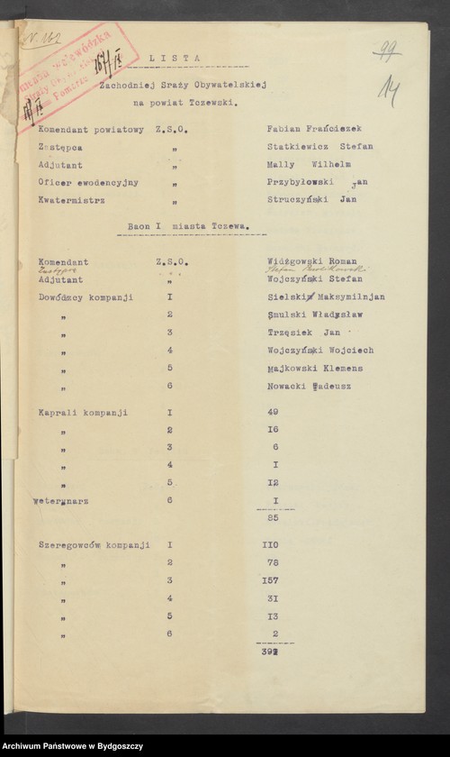 image.from.unit.number "Raporty powiatu Tczew [Komendy Powiatowej Zachodniej Straży Obywatelskiej w Tczewie]"