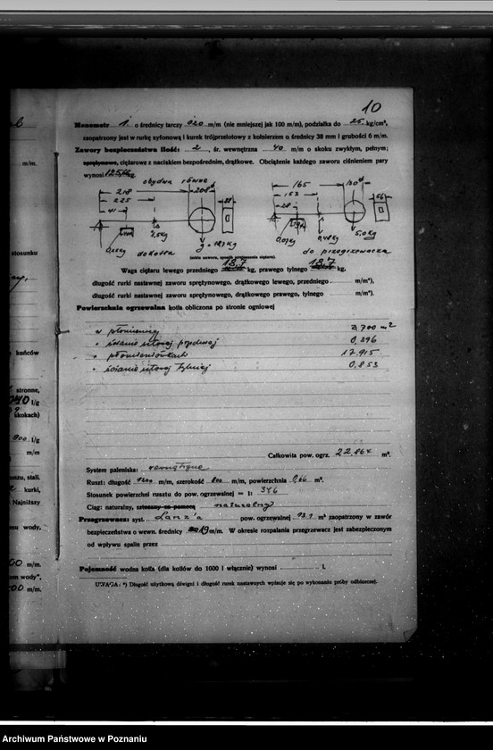 Obraz 14 z jednostki "Młyn parowy Leona Siudziaka i Ciastowskiego w Buku, pow. nowotomyski nr woj. kotła 2862"