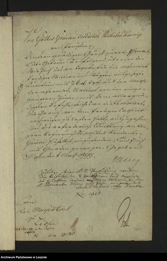 Obraz 4 z jednostki "[Akta miscellanea von Kirchen, Schul, Armen und Kollektensachen]"