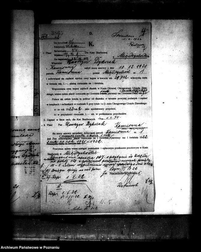 Obraz 11 z jednostki "Działki nr 1 i 2a w Kolnie powiatu międzychodzkiego Wawrzyn Dykczak osada parcelacyjna"