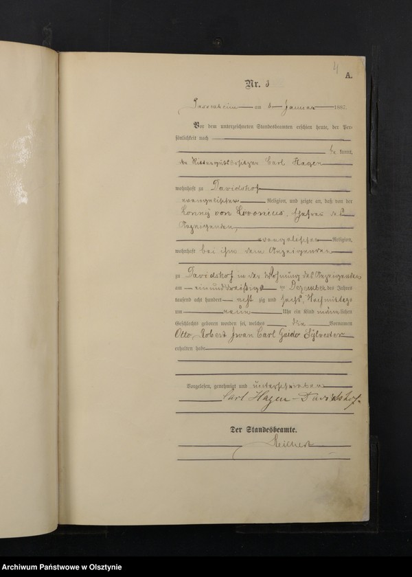 image.from.unit.number "Geburts-Haupt-Register Nr 1 - 303"