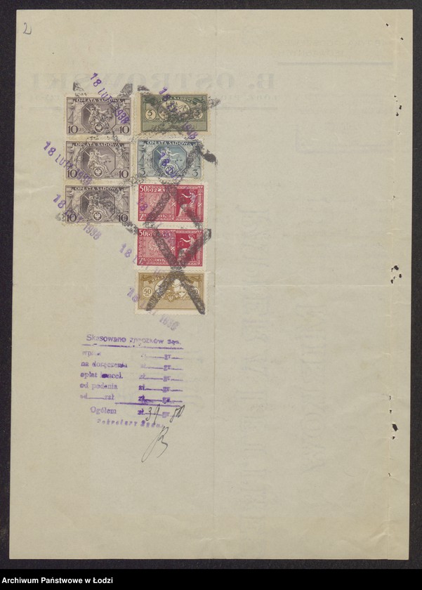 Obraz 4 z jednostki "Berek Ostrowski- wyrób i sprzedaż towarów włókienniczych"