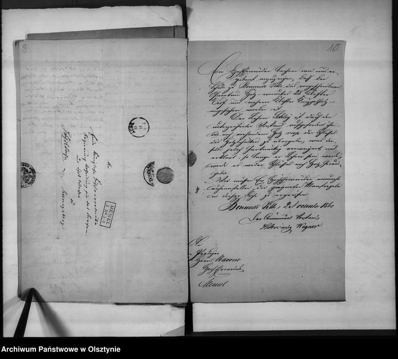 image.from.unit.number "Disciplinar-Untersuchung gegen den Lehrer Schley [Johann Gottlieb] zu Bommelsvitte Kreis memel"