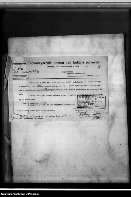 Obraz 5 z jednostki "Tartak Zarządu Leśnego w Turwi, pow. kościański, nr woj. kotła 166"