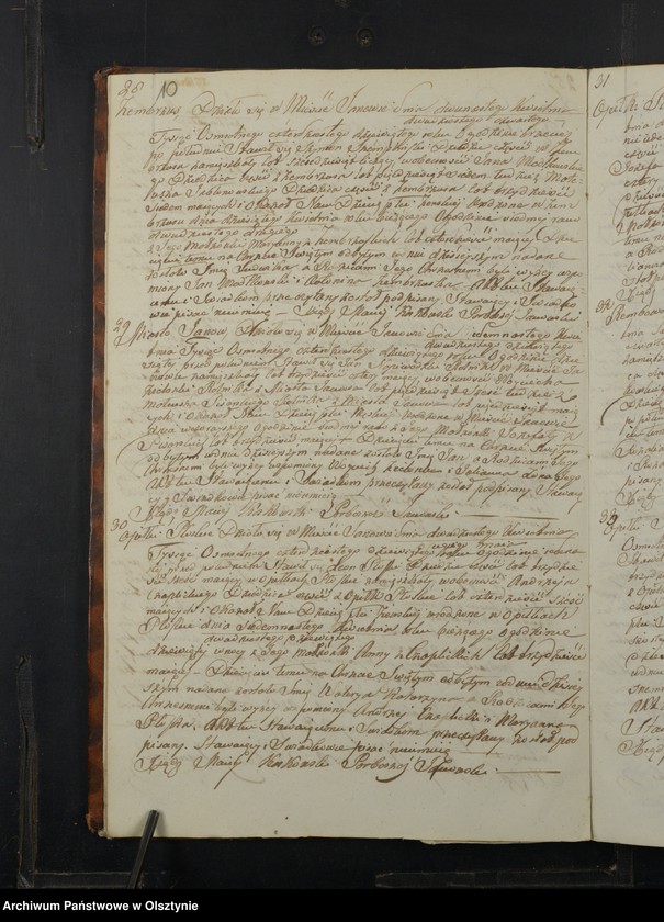 image.from.unit.number "Akta Urodzenia, Małżeństw, Zeyścia Parafij Janowskiej Powiatu Przasnyskiego Gubernij Płockiej z Roku 1849"