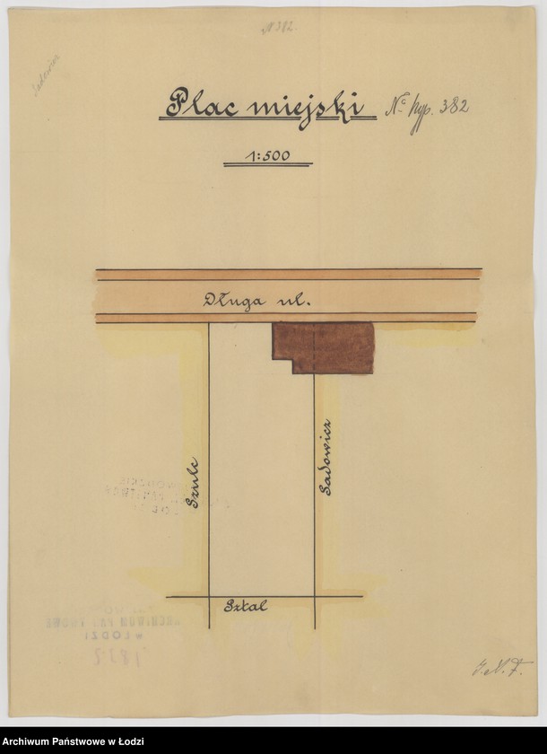 Obraz 1 z jednostki "Pabianice. Plac miejski"