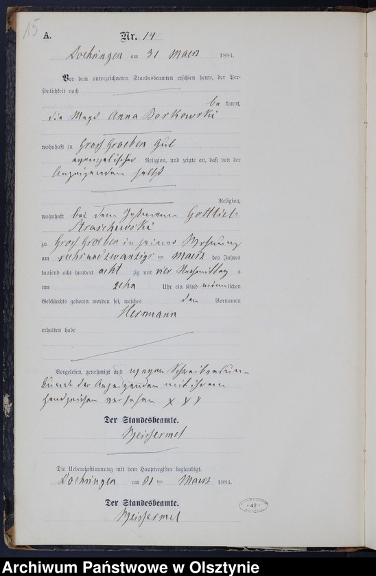 image.from.unit.number "Geburts-Neben-Register Nr 1 - 74"