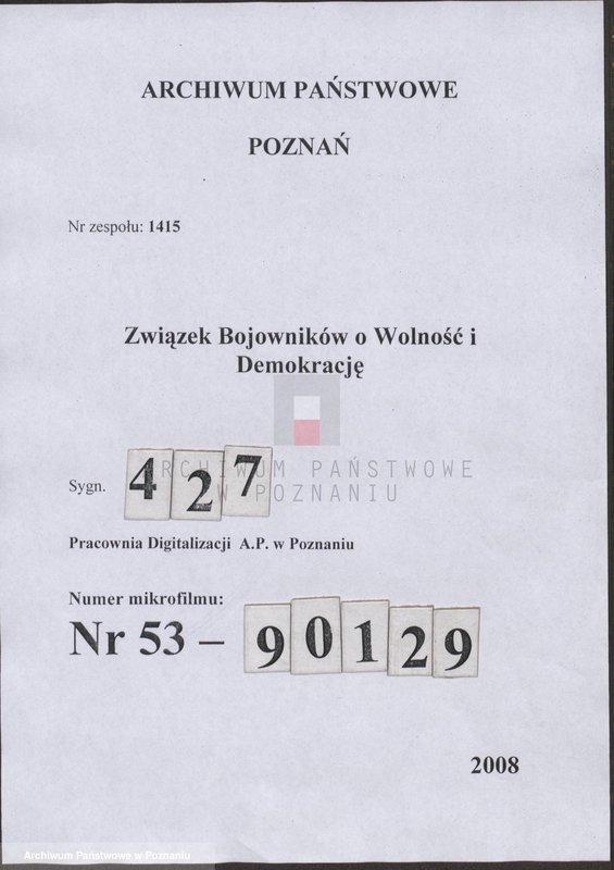 Obraz 1 z jednostki "Życiorysy powstańców wielkopolskich: K - tom lV /Kaufmann Bronisław - Kielanowski Józef/."