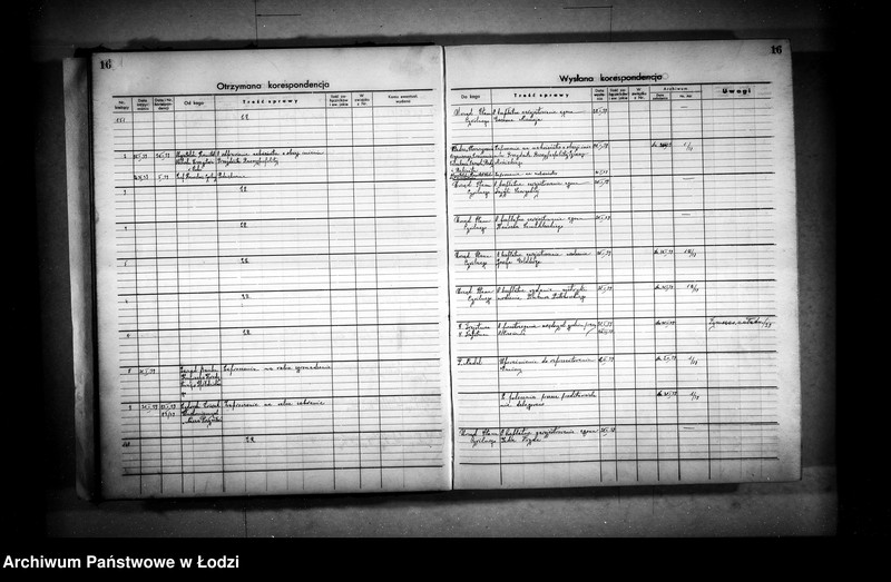 Obraz 19 z jednostki "Dziennik ogólnej korespondencji [przychodzącej i wychodzącej]"