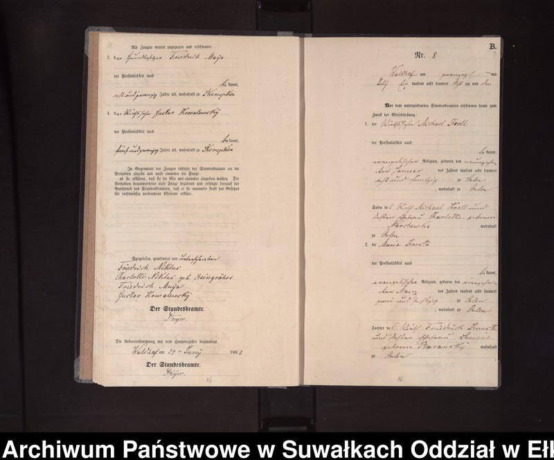 image.from.unit.number "Heiraths-Neben-Register des Königlichen Preussischen Standes-Amtes Orlen Kreis Loetzen"