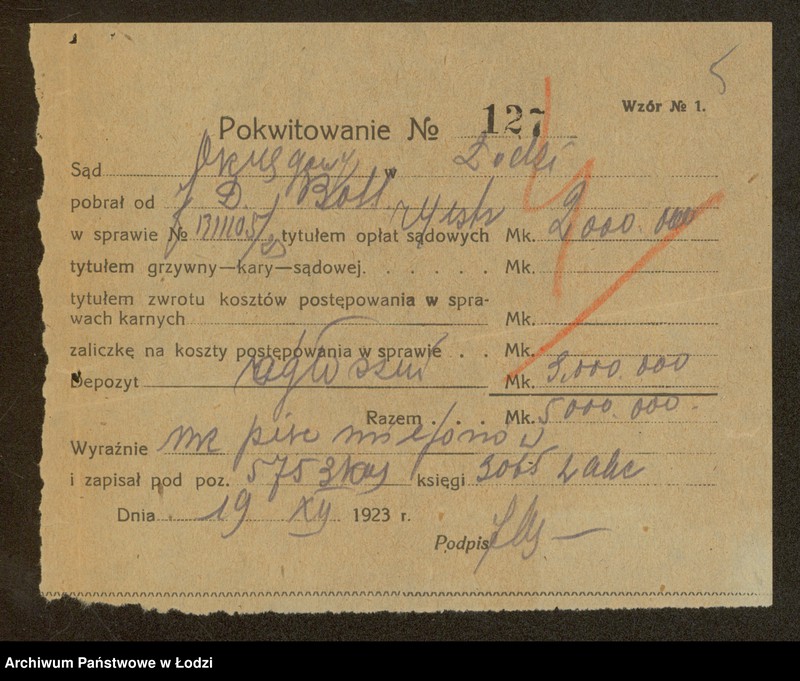 Obraz 7 z jednostki "Jakób Dawid Boll – sprzedaż odpadków bawełnianych"