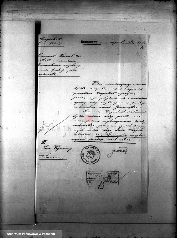 Obraz 5 z jednostki "Administracja miasta Rostarzewa"