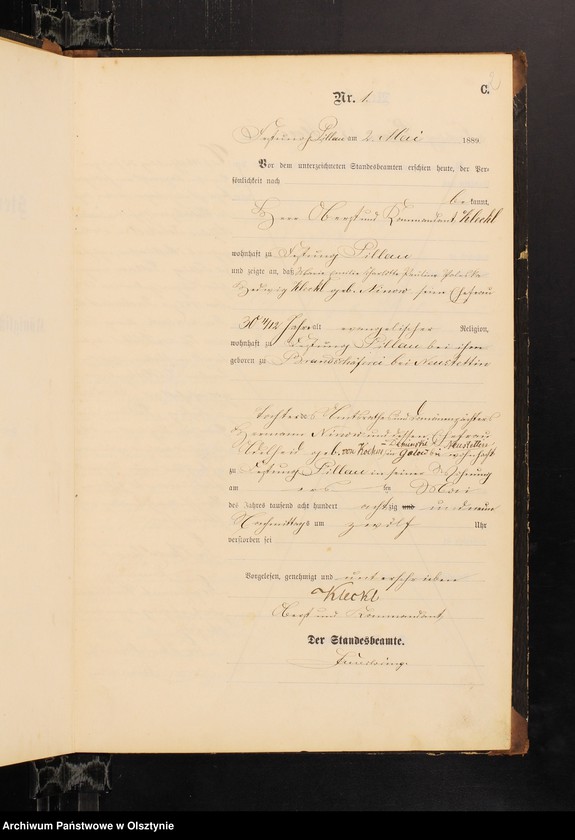 image.from.unit.number "Sterbe-Haupt-Register Nr 1 - 4"