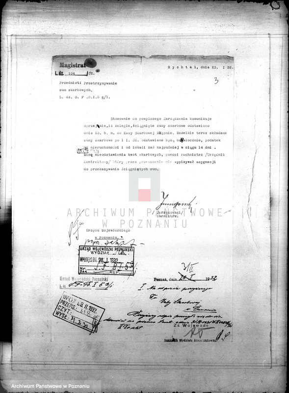 Obraz 7 z jednostki "Daniny Komunalne miasta Rychwał"