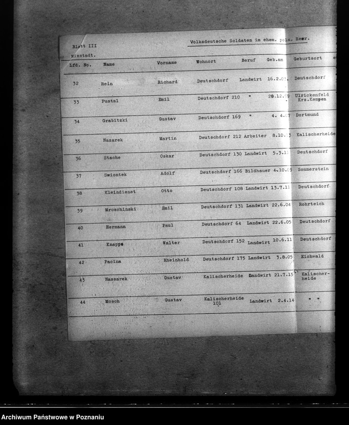 Obraz 12 z jednostki "Amtliche Meldungen Kreis Ostrowo (Ostrów Wielkopolski)"