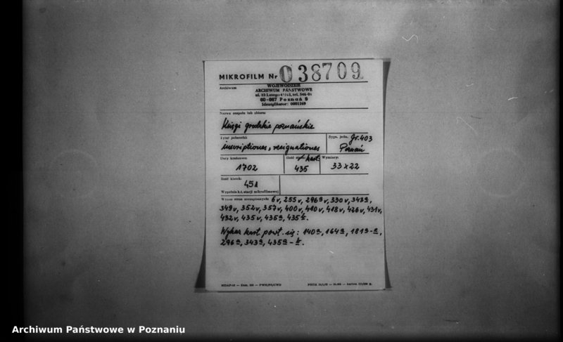 Obraz 2 z jednostki "Inscriptiones, resignationes [protocollon]"