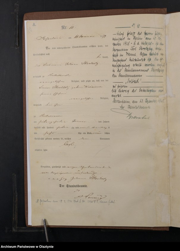 image.from.unit.number "Geburts-Haupt-Register Nr 1 - 226"