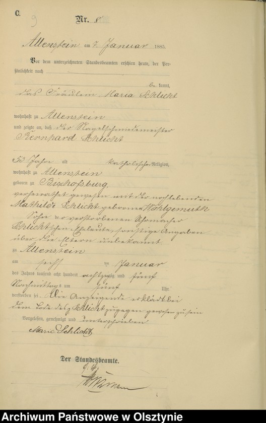 image.from.unit.number "Sterbe-Haupt-Register Nr 1 - 395"